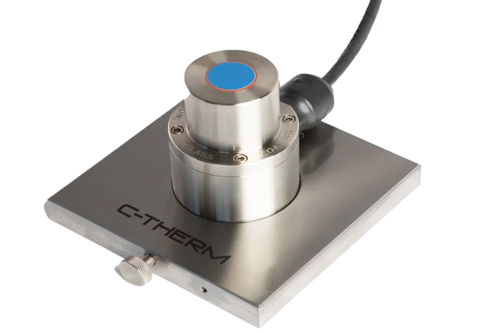MTPS thermal conductivity sensor for high precision material testing