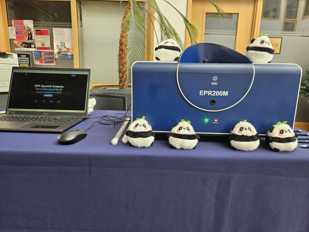 EPR spectroscopy system demonstration
